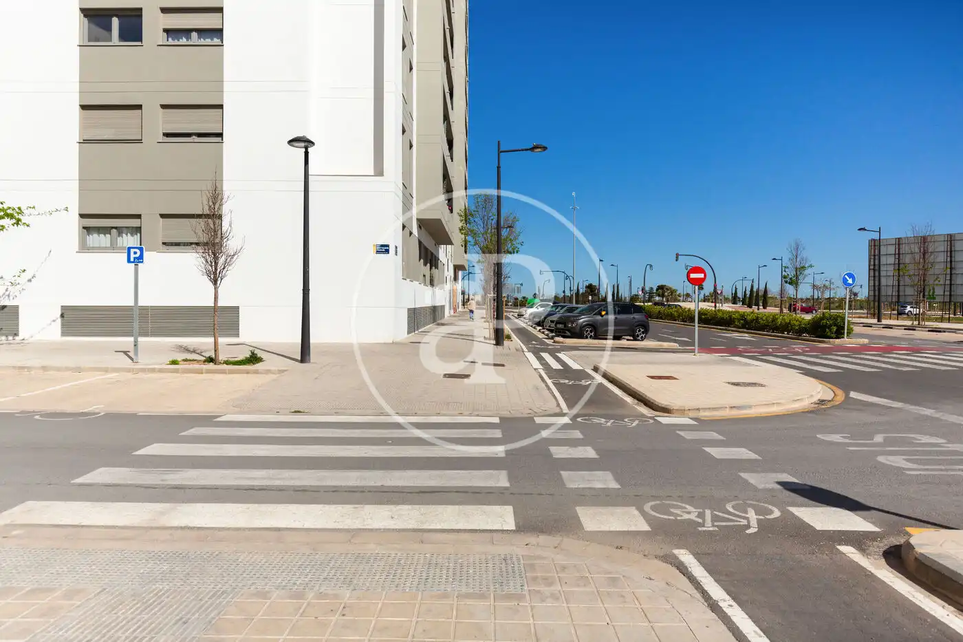 Vista exterior de Piso en venta en Valencia con Aire acondicionado, Calefacción y Jardín privado