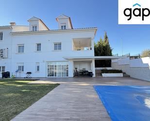 Exterior view of House or chalet for sale in Chillarón de Cuenca  with Terrace and Swimming Pool