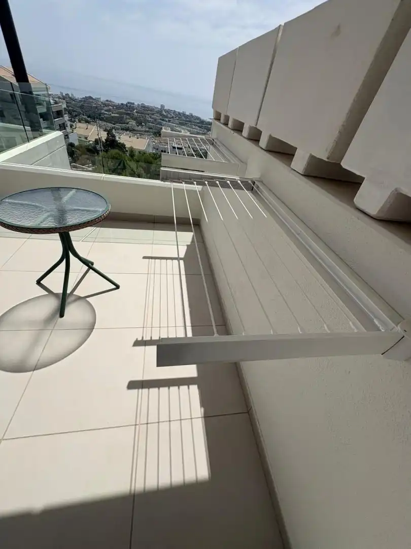 Terrassa de Àtic de lloguer en Benalmádena amb Aire condicionat, Calefacció i Jardí privat