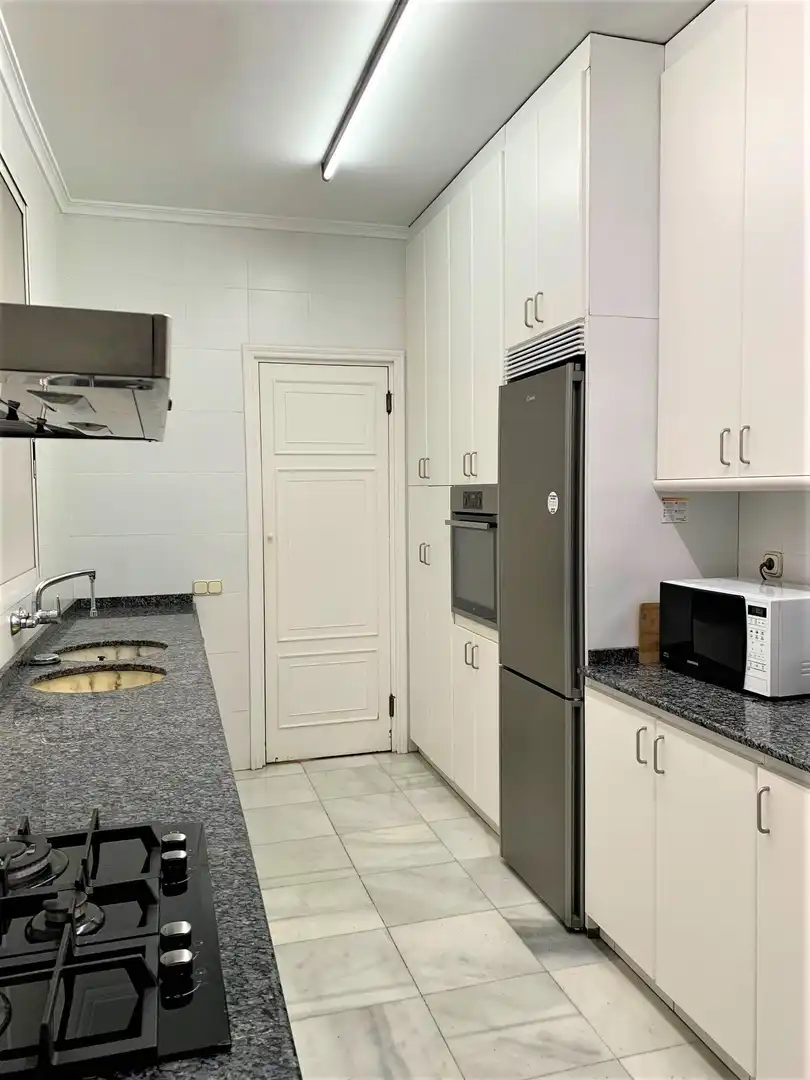Cocina de Piso de alquiler en Valencia con Aire acondicionado y Calefacción
