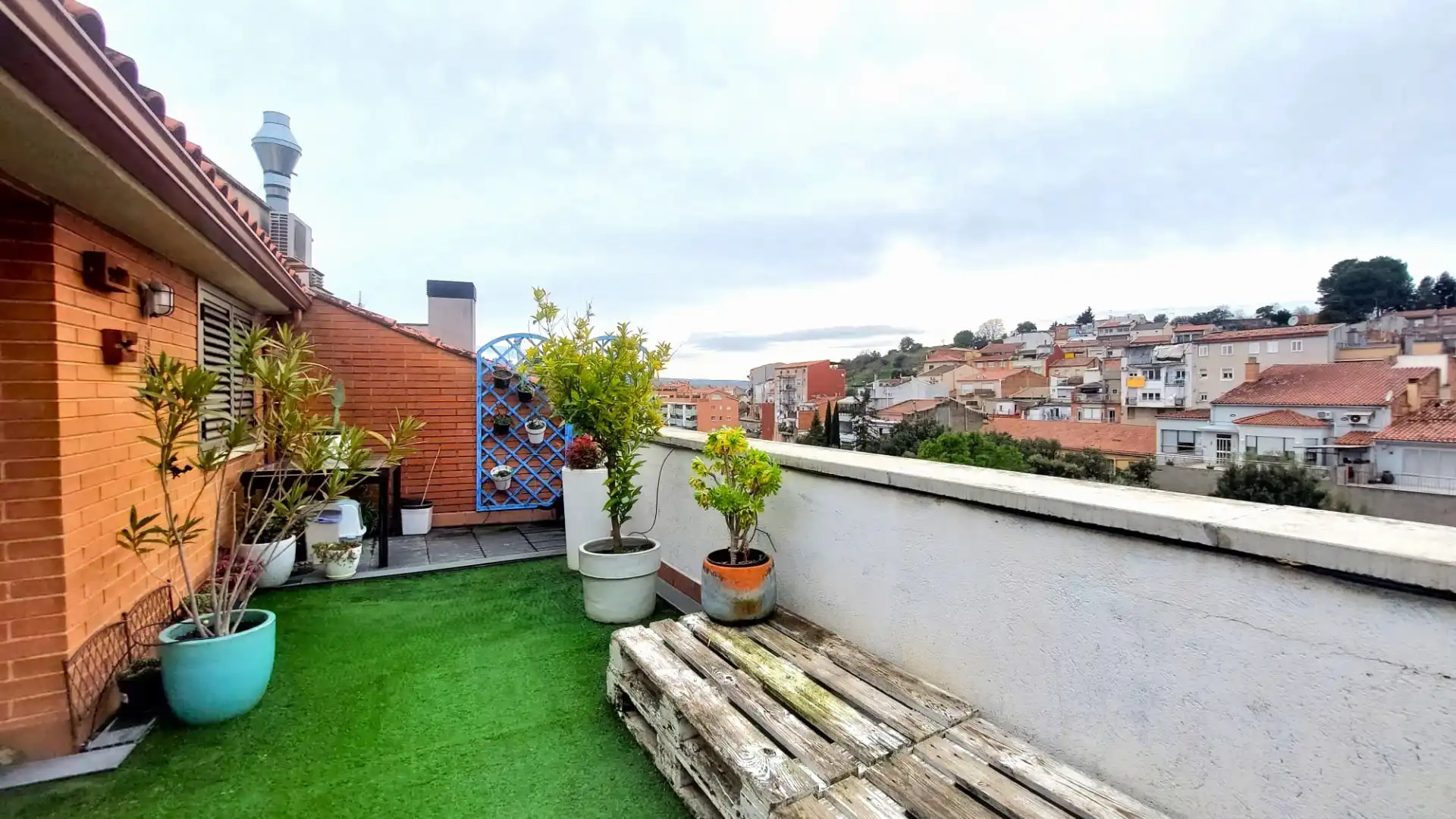 Terrassa de Dúplex en venda en Manresa amb Calefacció, Parquet i Terrassa