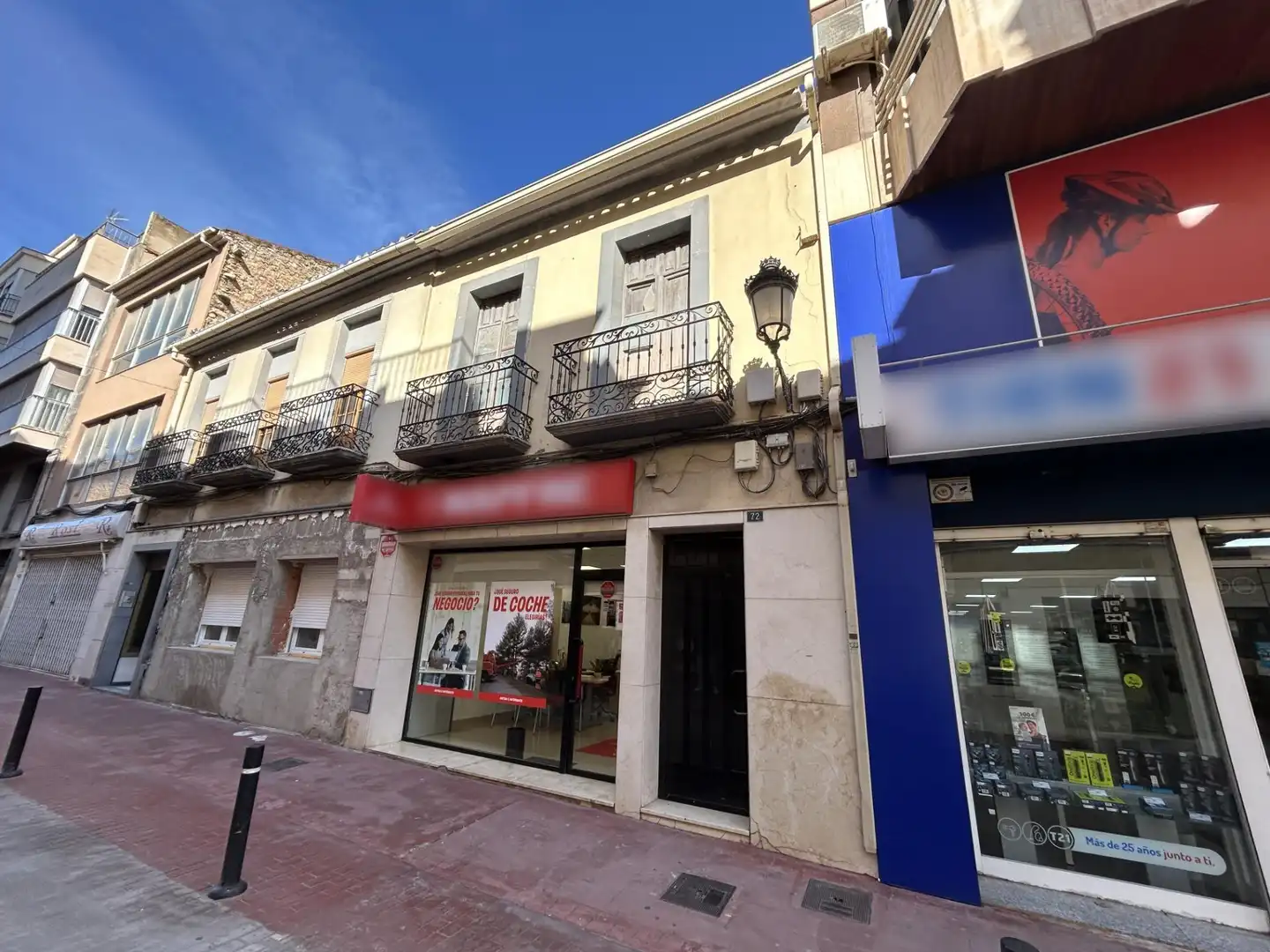 Vista exterior de Piso en venta en Novelda con Alarma
