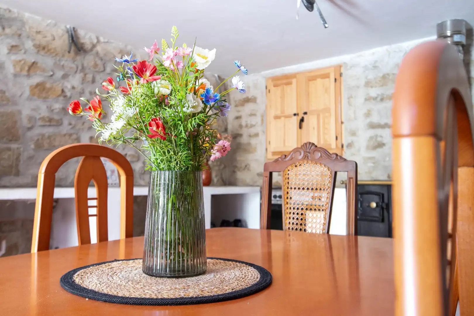 Comedor de Finca rústica en venta en Guirguillano con Calefacción, Terraza y Trastero