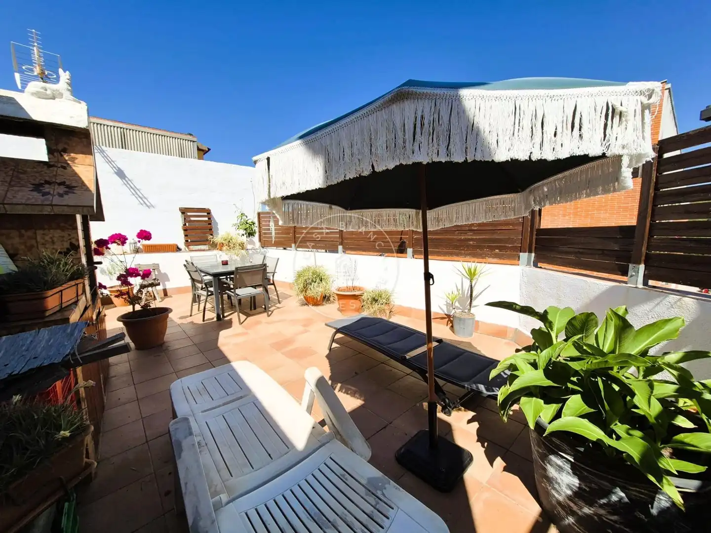 Terrace of Detached homes for sale in Lloret de Mar  with Heating, Terrace and Storage room
