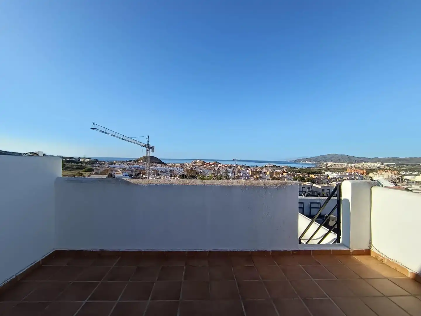 Terrace of Flat for sale in Pulpí  with Air Conditioner, Private garden and Furnished