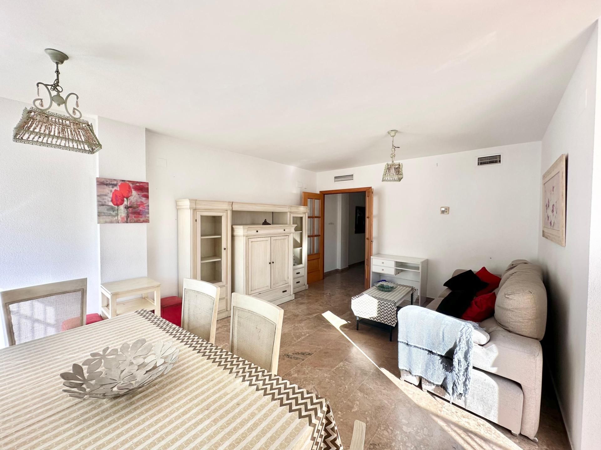 Living room of Flat for sale in Málaga Capital  with Air Conditioner, Private garden and Storage room