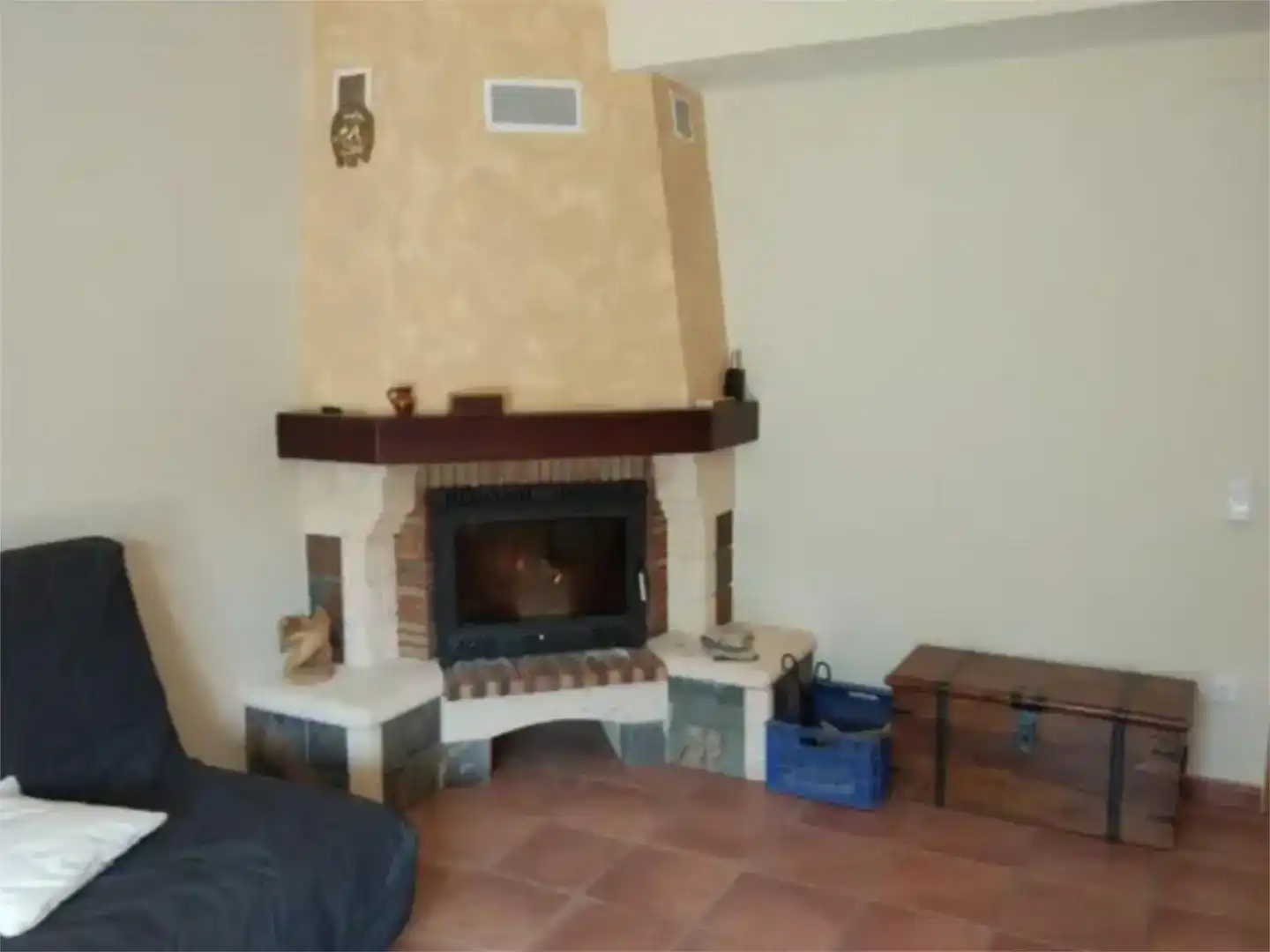 Sala d'estar de Casa adosada en venda en Ferreruela de Huerva