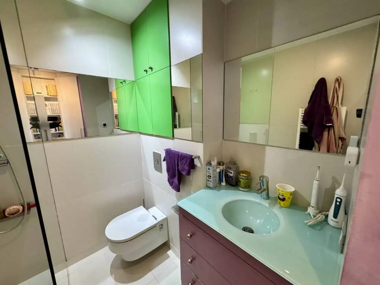 Bathroom of Houses for sale in Cerdanyola del Vallès  with Air Conditioner, Heating and Private garden