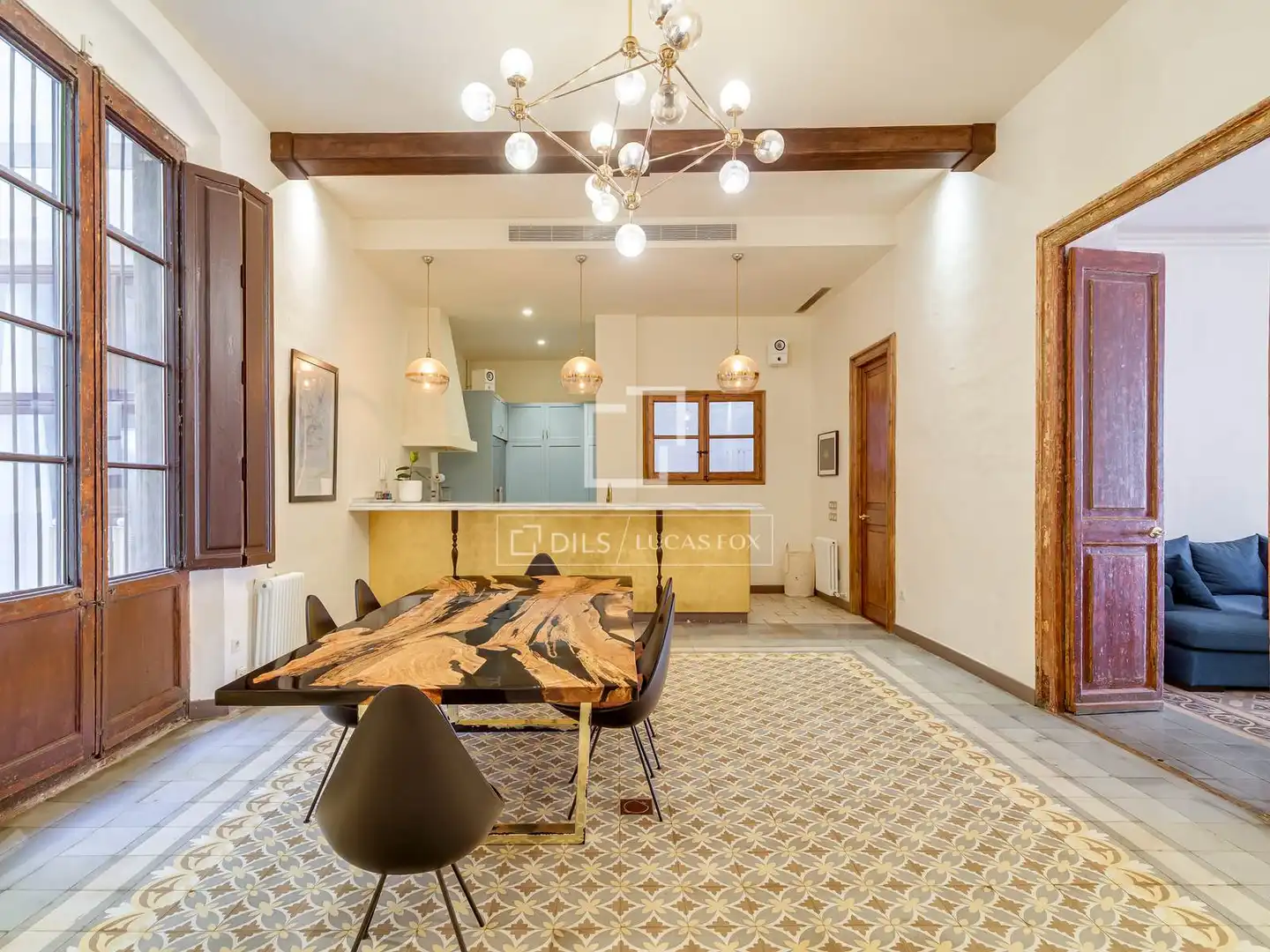 Comedor de Piso en venta en Barcelona con Aire acondicionado, Calefacción y Parquet