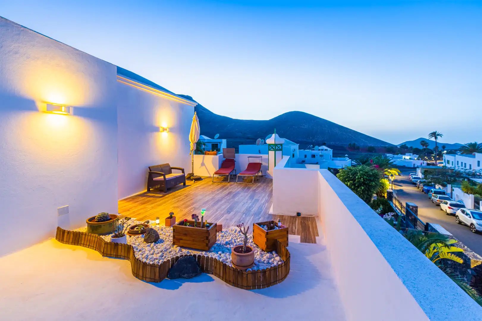 Terraza de Casa o chalet en venta en Yaiza con Aire acondicionado, Jardín privado y Terraza