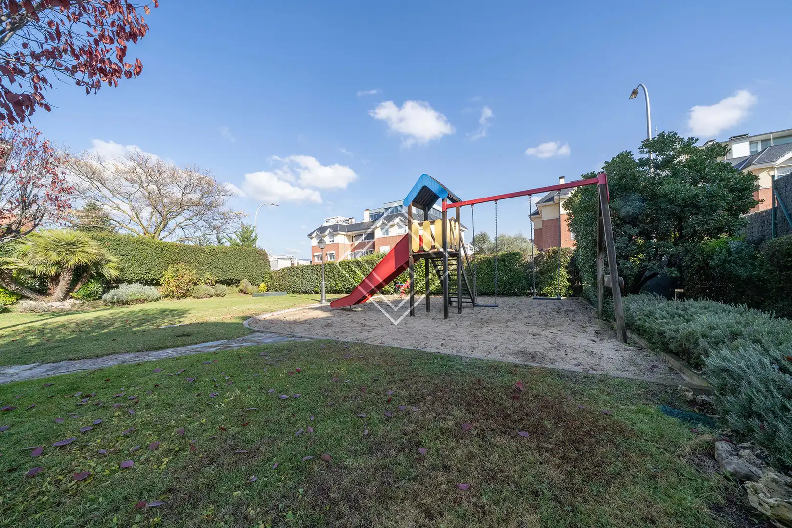 Garten von Dachboden zum Verkauf in Madrid mit Klimaanlage, Heizung und Terrasse