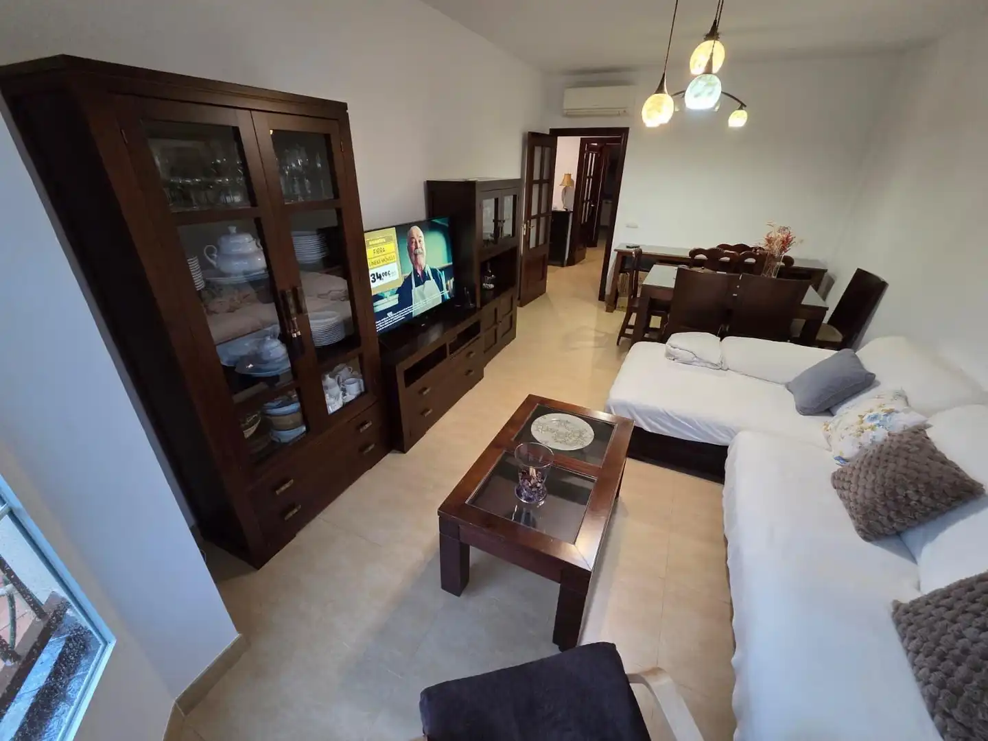 Sala d'estar de Casa adosada en venda en Chiclana de la Frontera