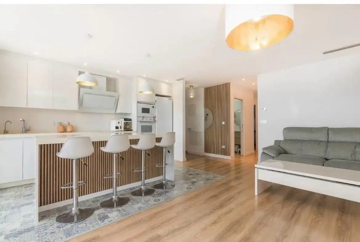 Kitchen of Attic for sale in Elche / Elx  with Air Conditioner, Private garden and Terrace