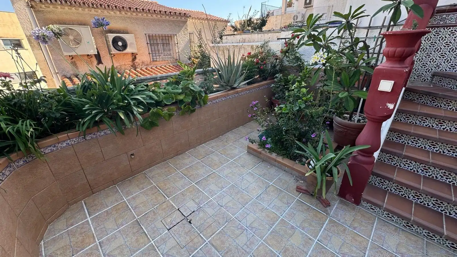 Terrassa de Casa adosada en venda en Rincón de la Victoria amb Aire condicionat, Terrassa i Traster