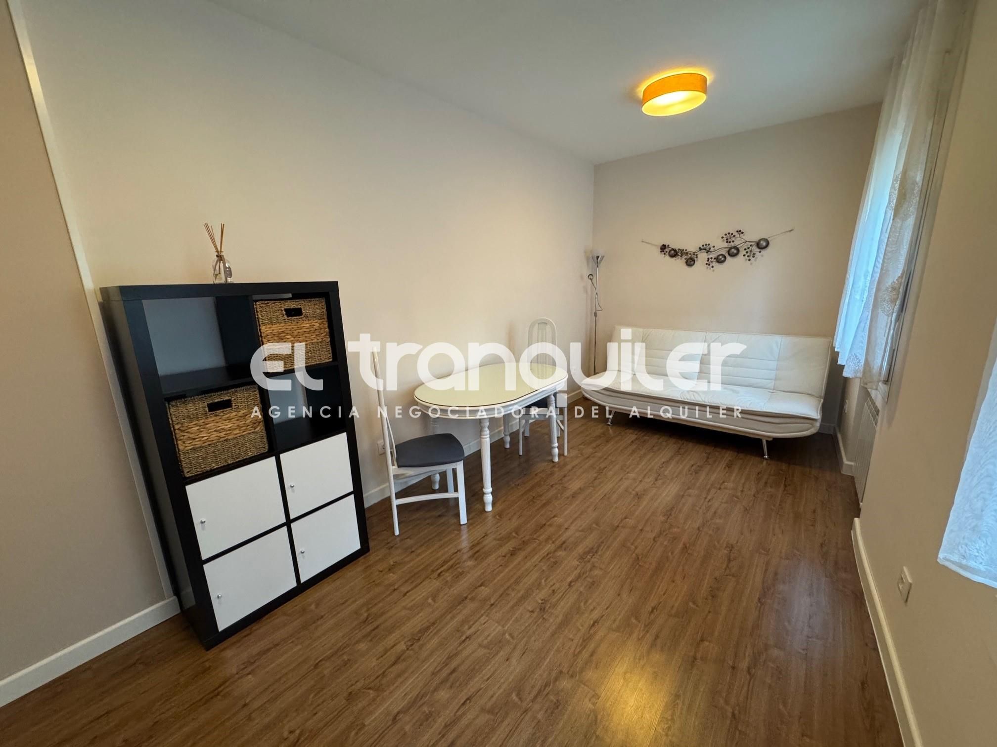 Living room of Flat to rent in  Madrid Capital  with Furnished and Washing machine