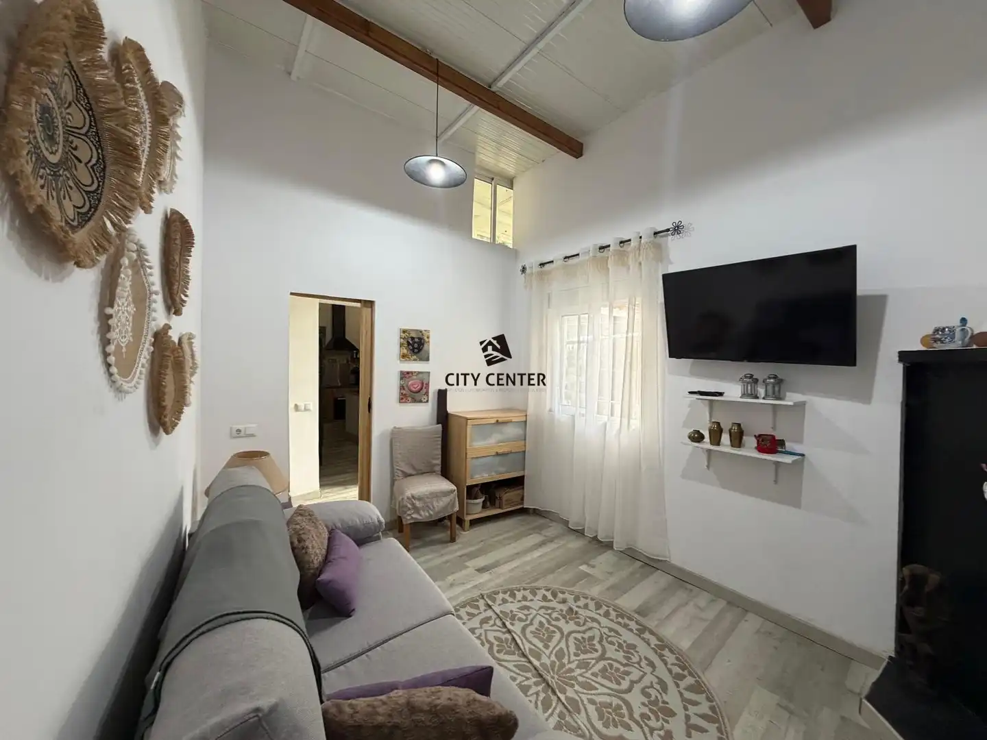 Sala d'estar de Finca rústica en venda en Icod de los Vinos amb Jardí privat, Terrassa i Traster