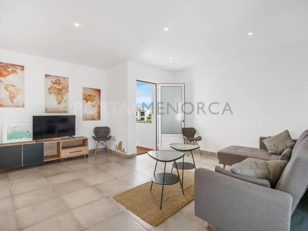 Sala d'estar de Casa o xalet en venda en Ciutadella de Menorca amb Piscina