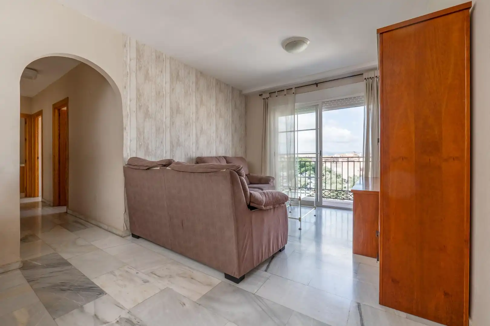 Sala de estar de Piso en venta en Gójar con Terraza, Trastero y Balcón