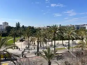 Außenansicht von Wohnungen zum Verkauf in Sitges mit Klimaanlage und Terrasse