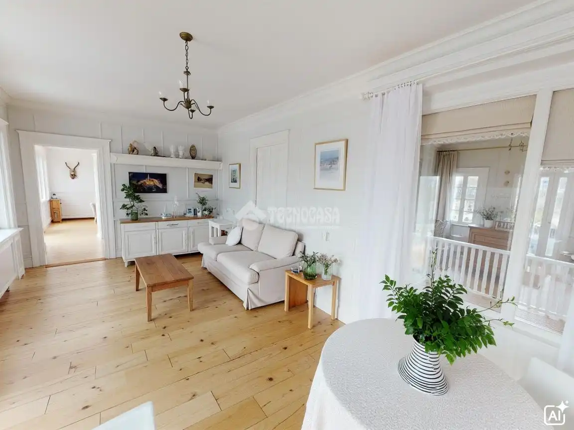 Living room of Flat for sale in Toledo  with Balcony