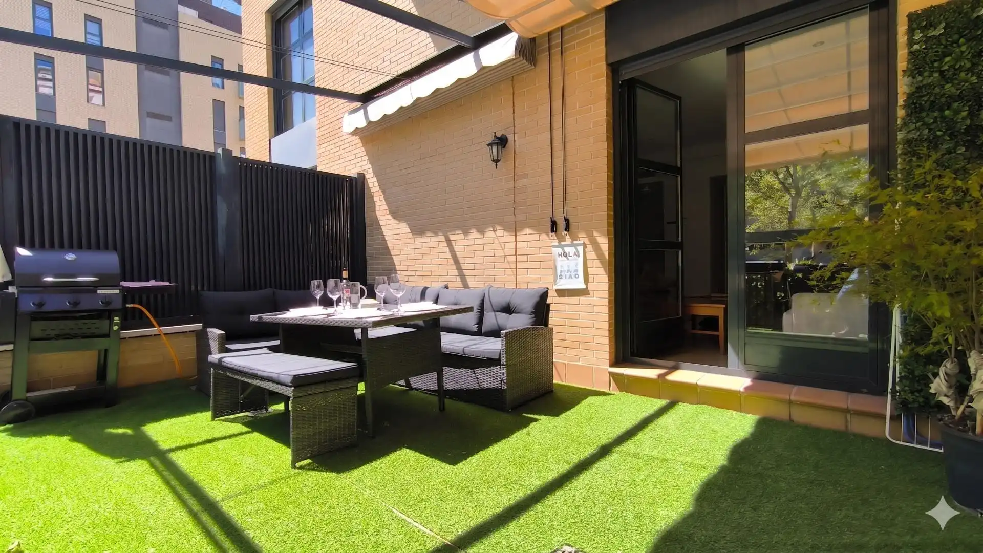 Terraza de Dúplex en venta en  Madrid Capital con Aire acondicionado, Jardín privado y Terraza