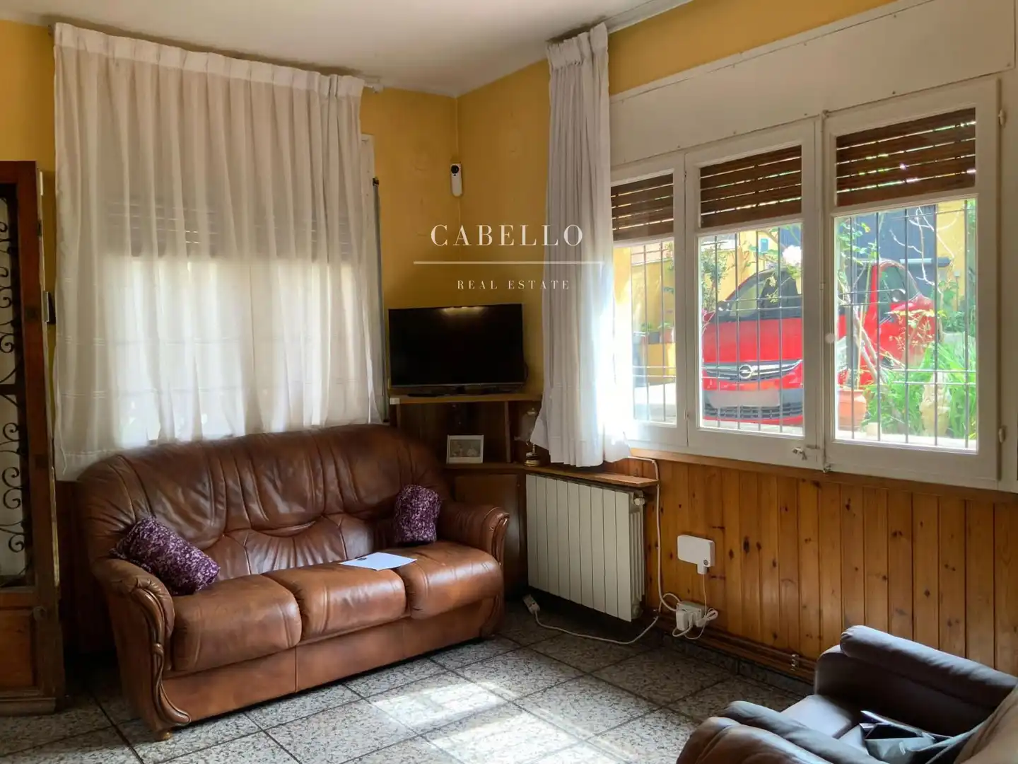 Sala de estar de Casa o chalet en venta en Rubí con Aire acondicionado, Calefacción y Jardín privado