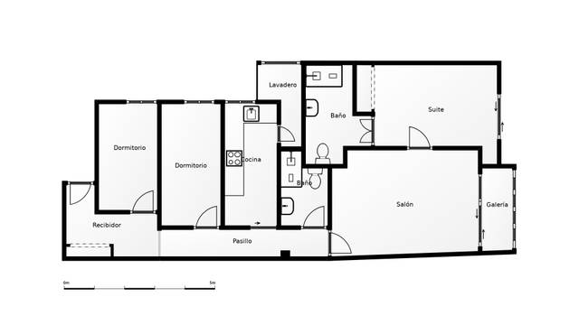 Piso en Venta en Calle PARCERISA en La Bordeta