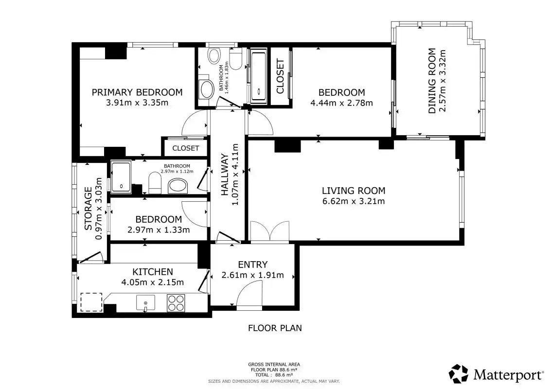 Piso en venta en La Pobla de Farnals con Calefacción, Jardín privado y Terraza