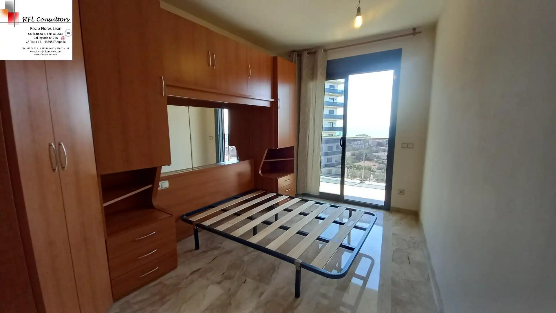 Habitación de Apartamento en venta en L'Ampolla con Terraza, Amueblado y Piscina comunitaria