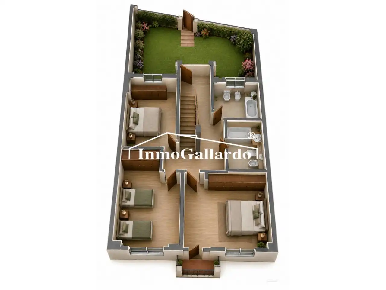 Casa adosada en venta en Málaga con Aire acondicionado, Terraza y Piscina comunitaria