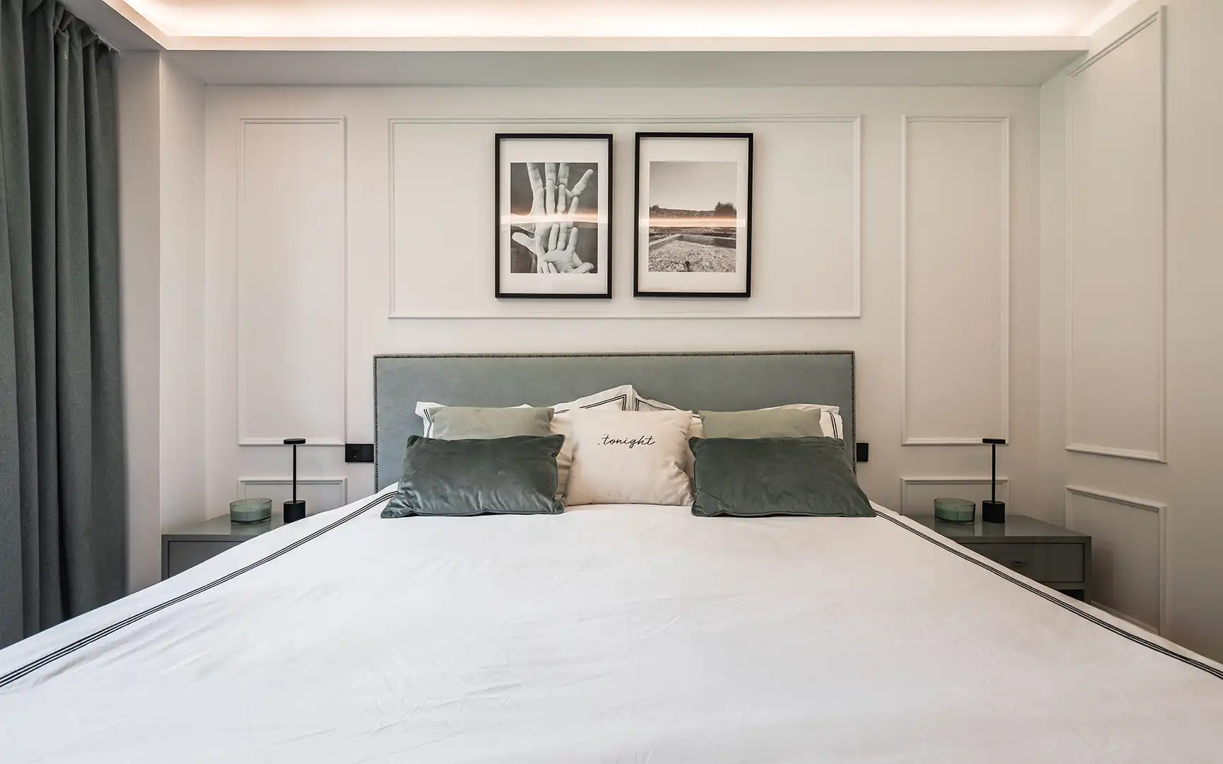 Schlafzimmer von Erdgeschoss zum Verkauf in Benahavís mit Klimaanlage, Privatgarten und Terrasse