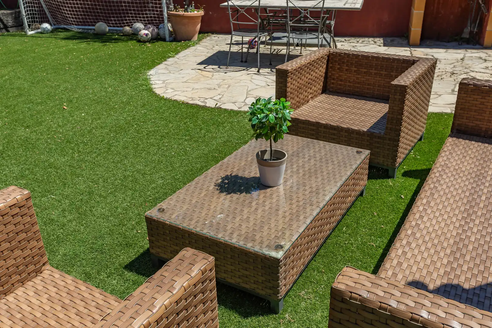 Terrassa de Casa o xalet en venda en Castellar del Vallès amb Aire condicionat, Calefacció i Jardí privat