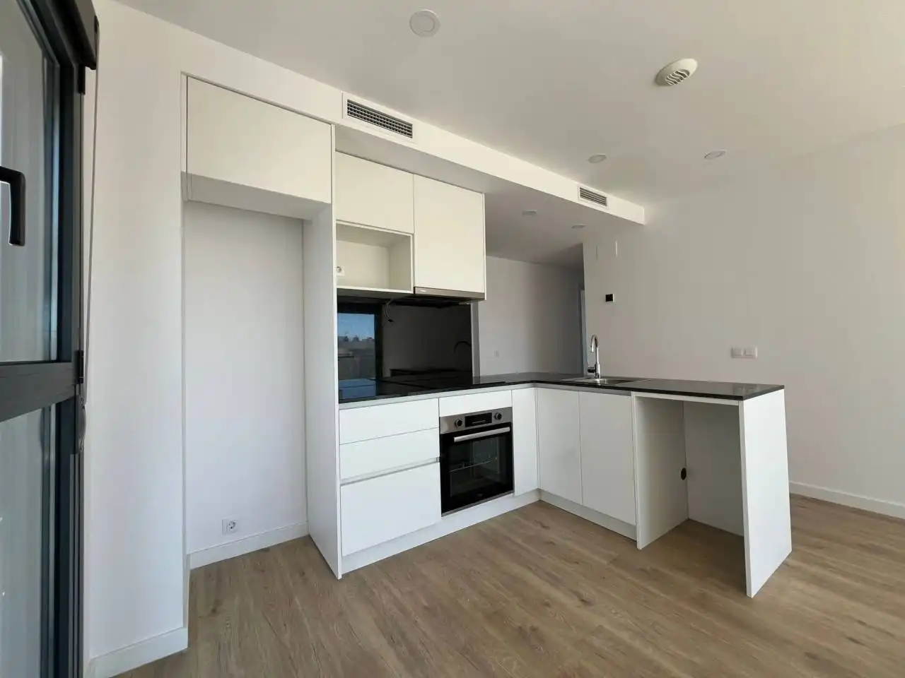 Cocina de Apartamento en venta en Cubelles con Aire acondicionado, Calefacción y Parquet