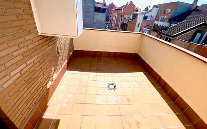 Balcony of Attic for sale in  Madrid Capital  with Air Conditioner and Terrace