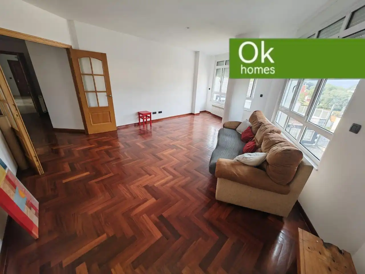 Living room of Flat for sale in Baralla  with Heating, Parquet flooring and Storage room