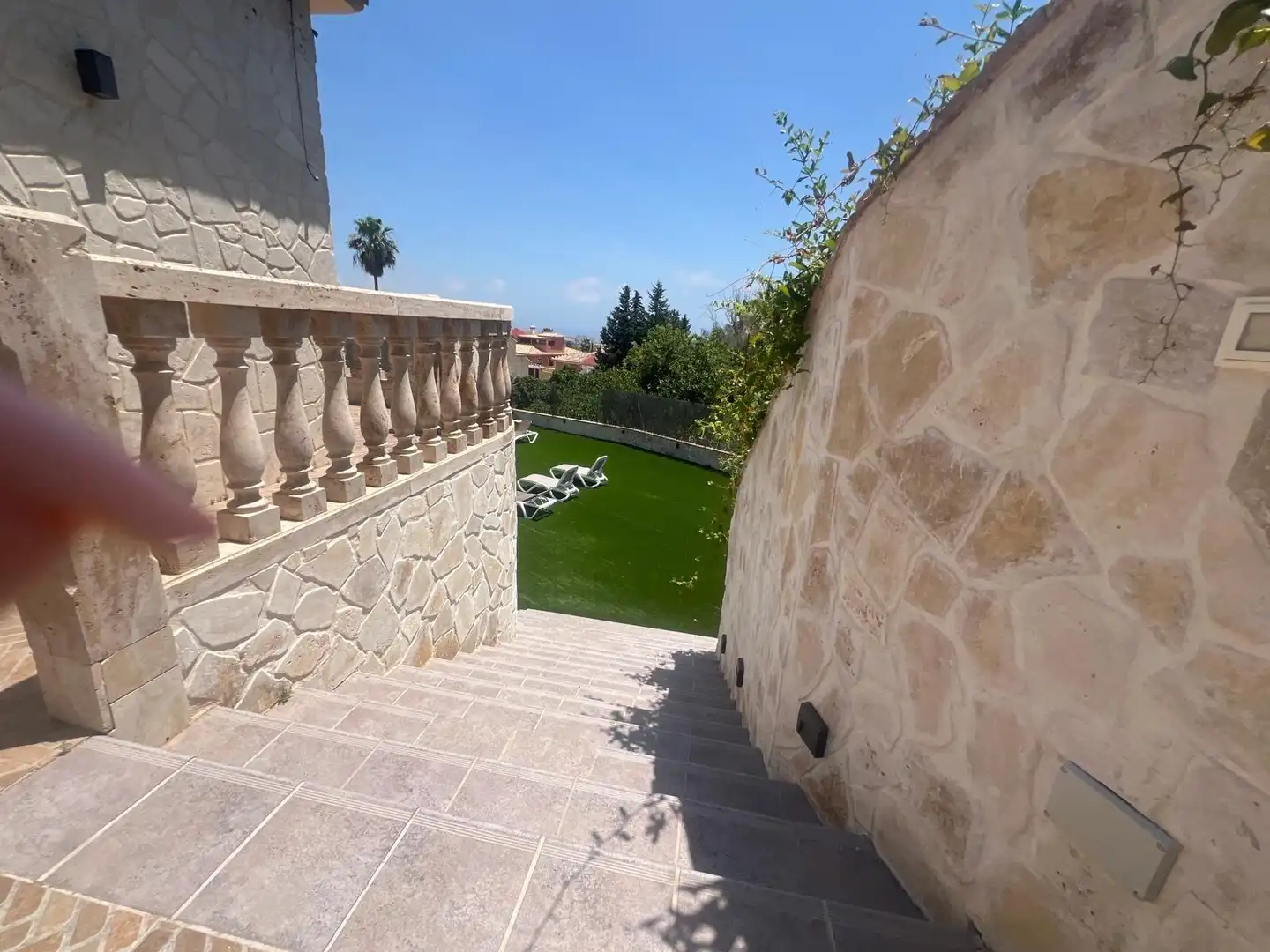Terrassa de Casa o xalet en venda en Benalmádena amb Aire condicionat, Jardí privat i Terrassa