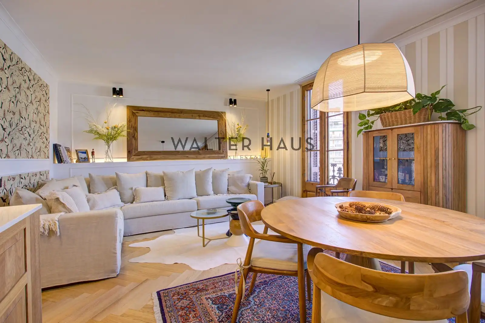 Sala de estar de Piso en venta en Barcelona con Aire acondicionado, Calefacción y Terraza