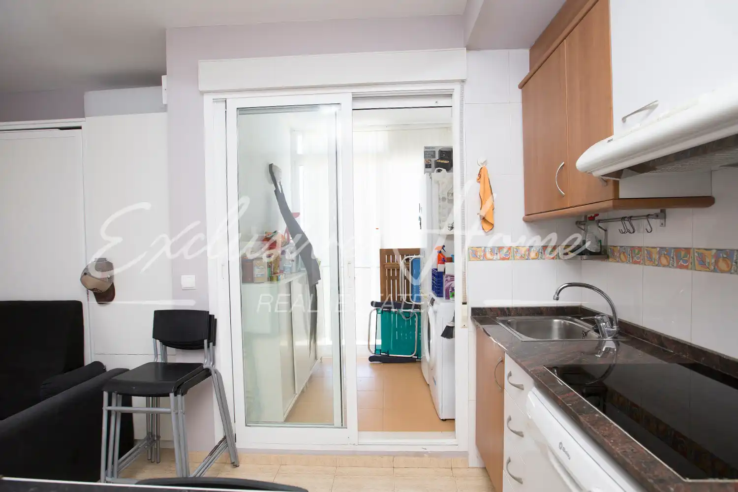 Cocina de Apartamento en venta en Peñíscola / Peníscola con Aire acondicionado, Calefacción y Trastero