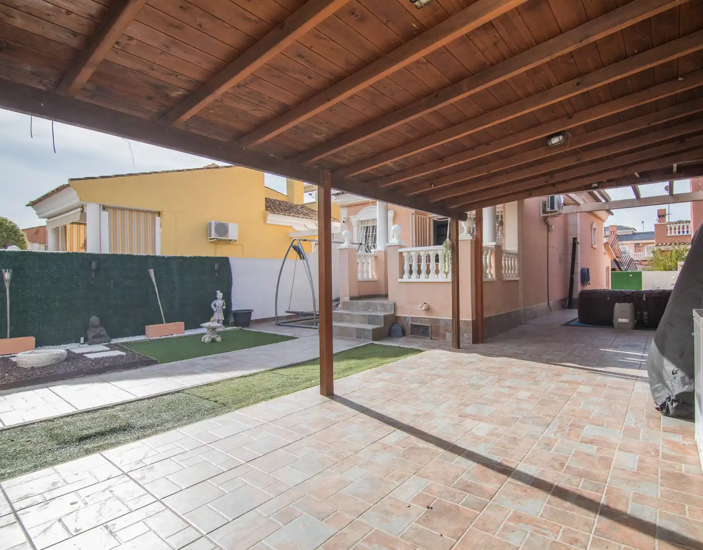 Garden of Houses for sale in Santa Pola  with Air Conditioner, Private garden and Terrace