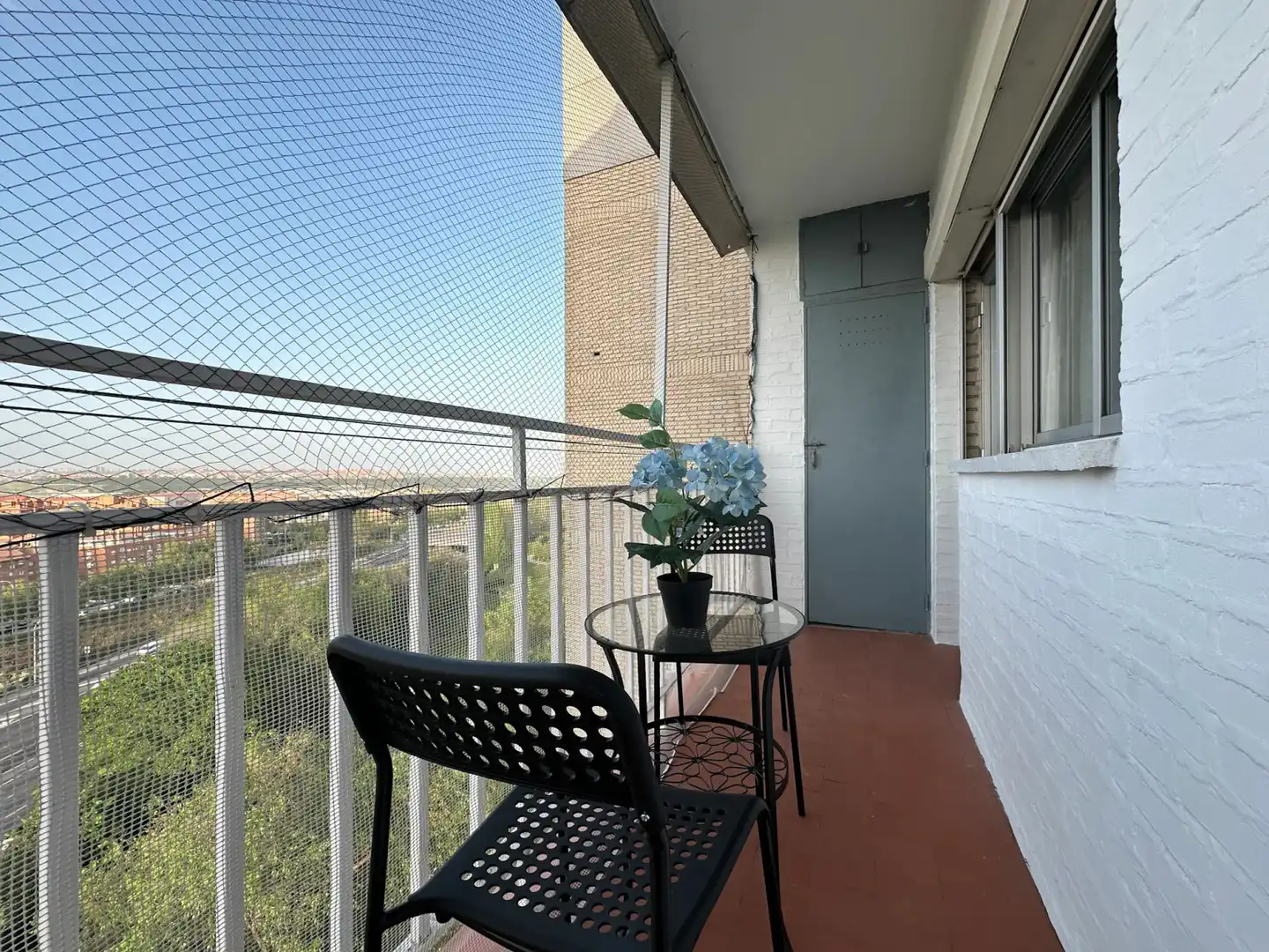 Balcony of Flat for rent in Villaverde