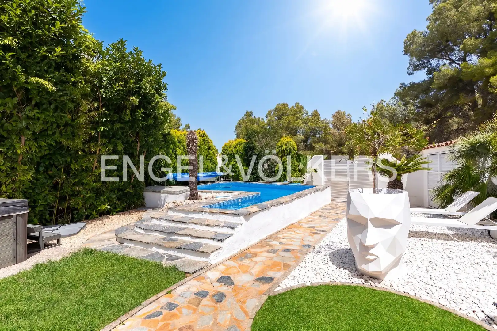 Piscina de Casa o chalet en venta en Sant Pere de Ribes con Aire acondicionado, Calefacción y Jardín privado