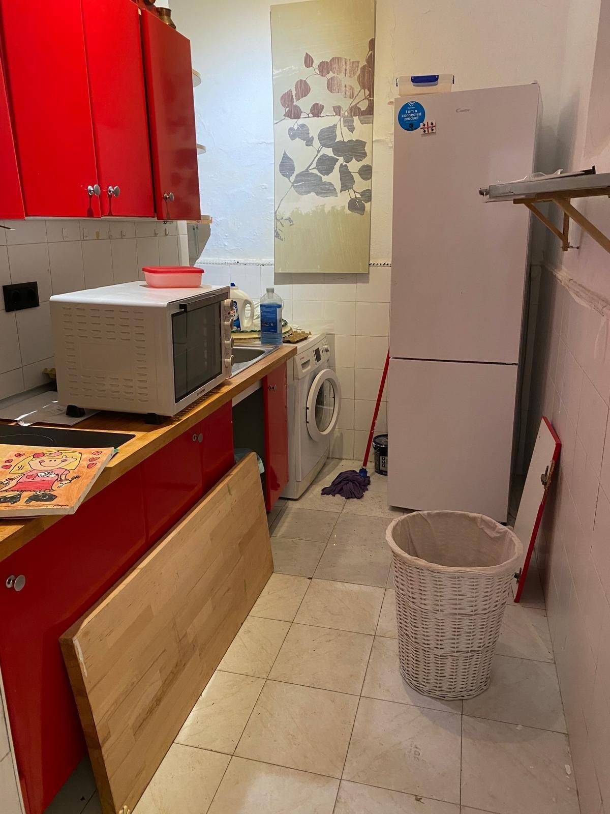Kitchen of Flat to rent in  Sevilla Capital  with Air Conditioner