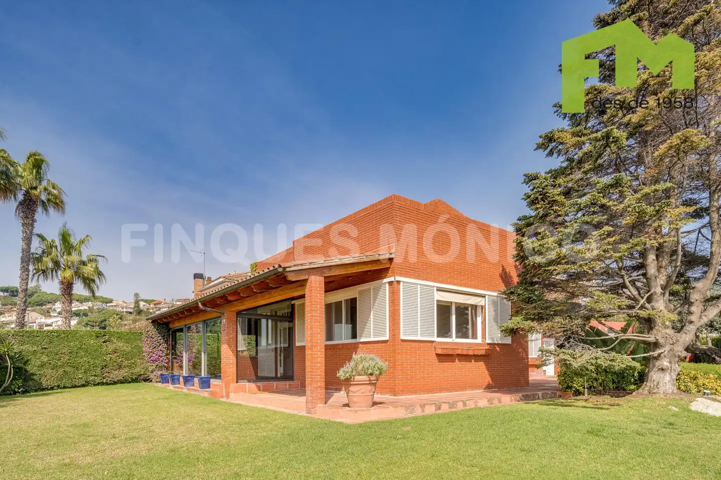 Jardín de Casa o chalet en venta en Teià con Aire acondicionado, Calefacción y Jardín privado