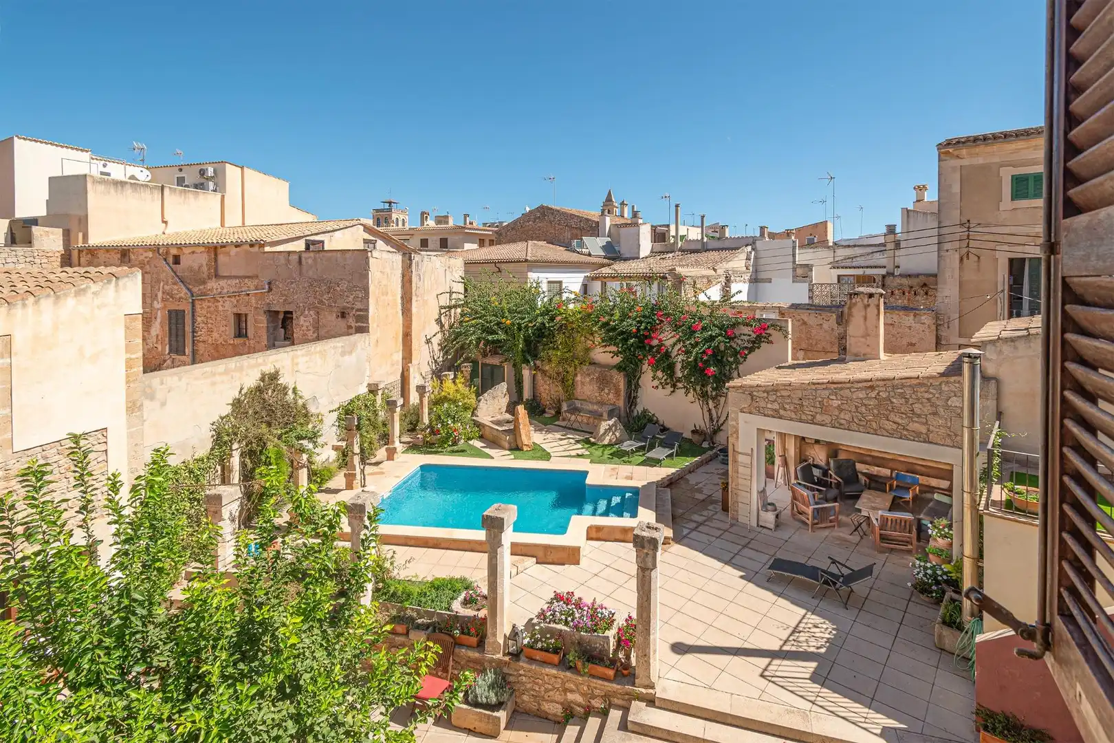 Terrace of Houses for sale in Santanyí  with Private garden, Terrace and Storage room
