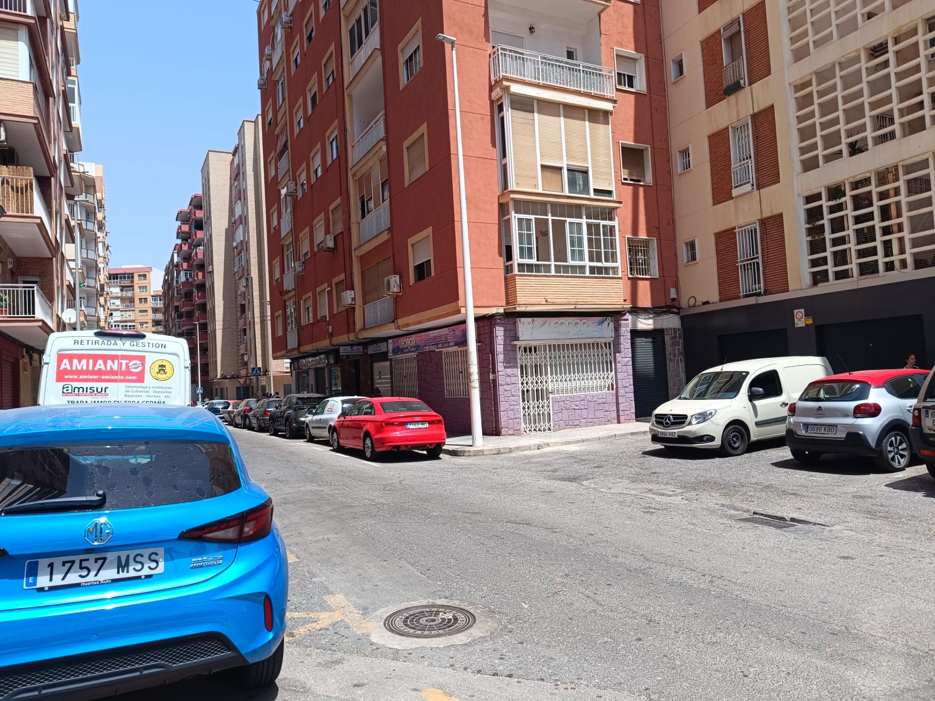 Vista exterior de Piso de alquiler en Cartagena con Aire acondicionado, Amueblado y Horno