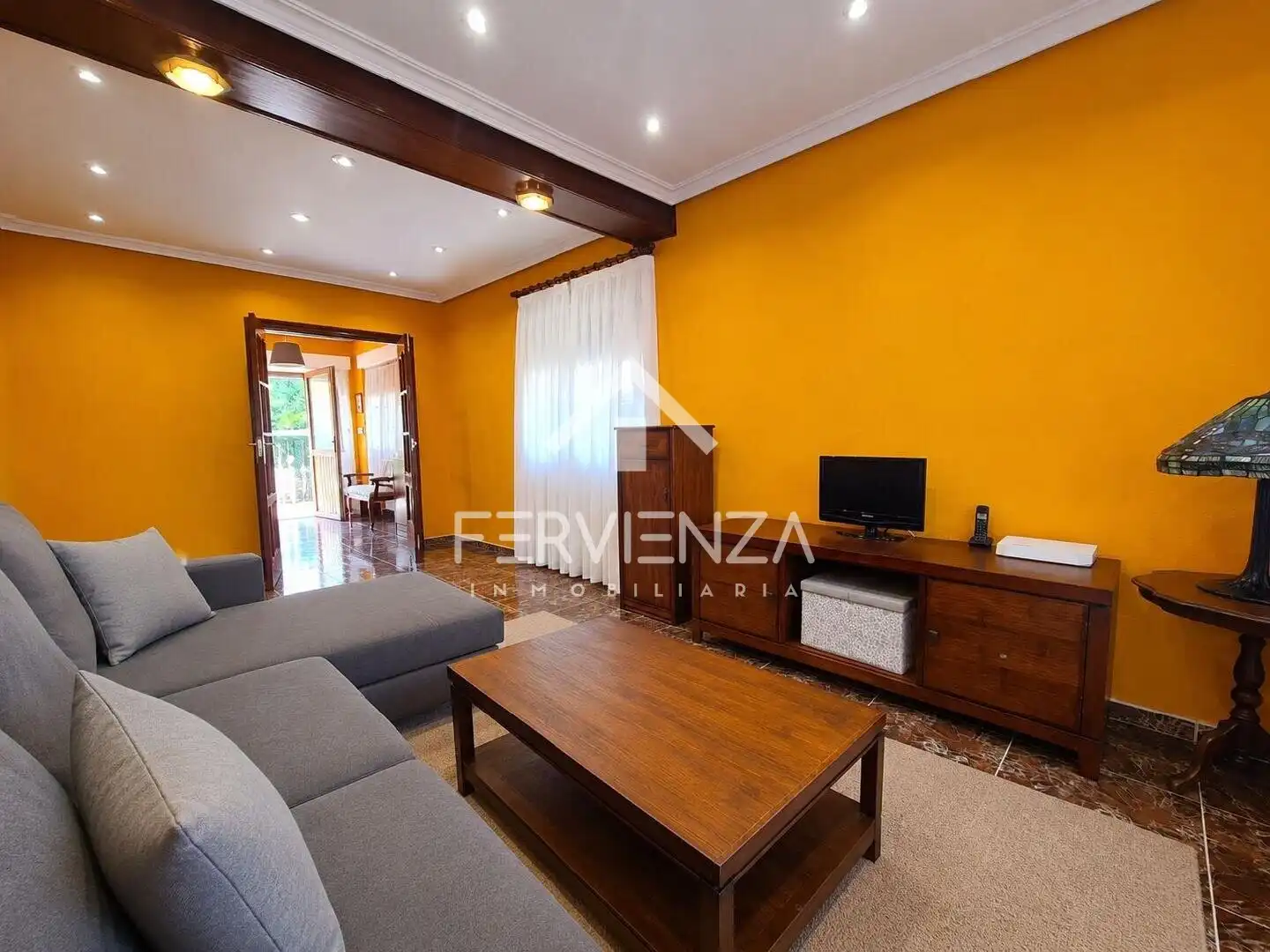 Sala de estar de Casa o chalet en venta en Castrillón