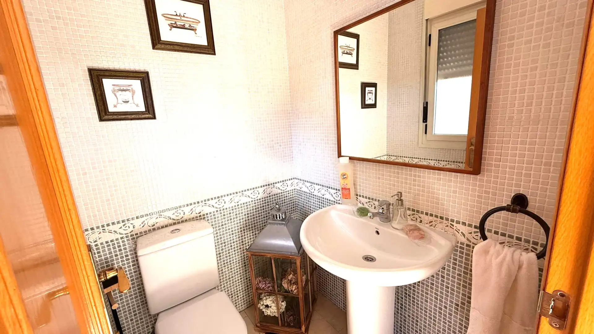 Baño de Casa o chalet en venta en Madrid con Aire acondicionado, Calefacción y Jardín privado