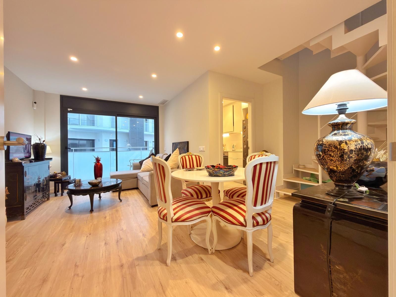 Living room of Duplex for sale in Cubelles  with Air Conditioner, Heating and Terrace