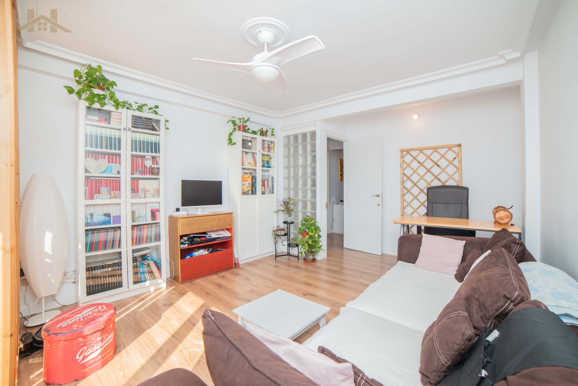 Sala de estar de Piso en venta en Leganés con Aire acondicionado, Calefacción y Amueblado