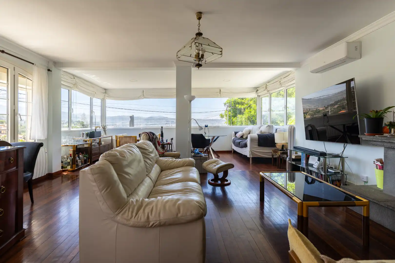 Living room of Houses for sale in Santa Brígida  with Air Conditioner, Heating and Private garden